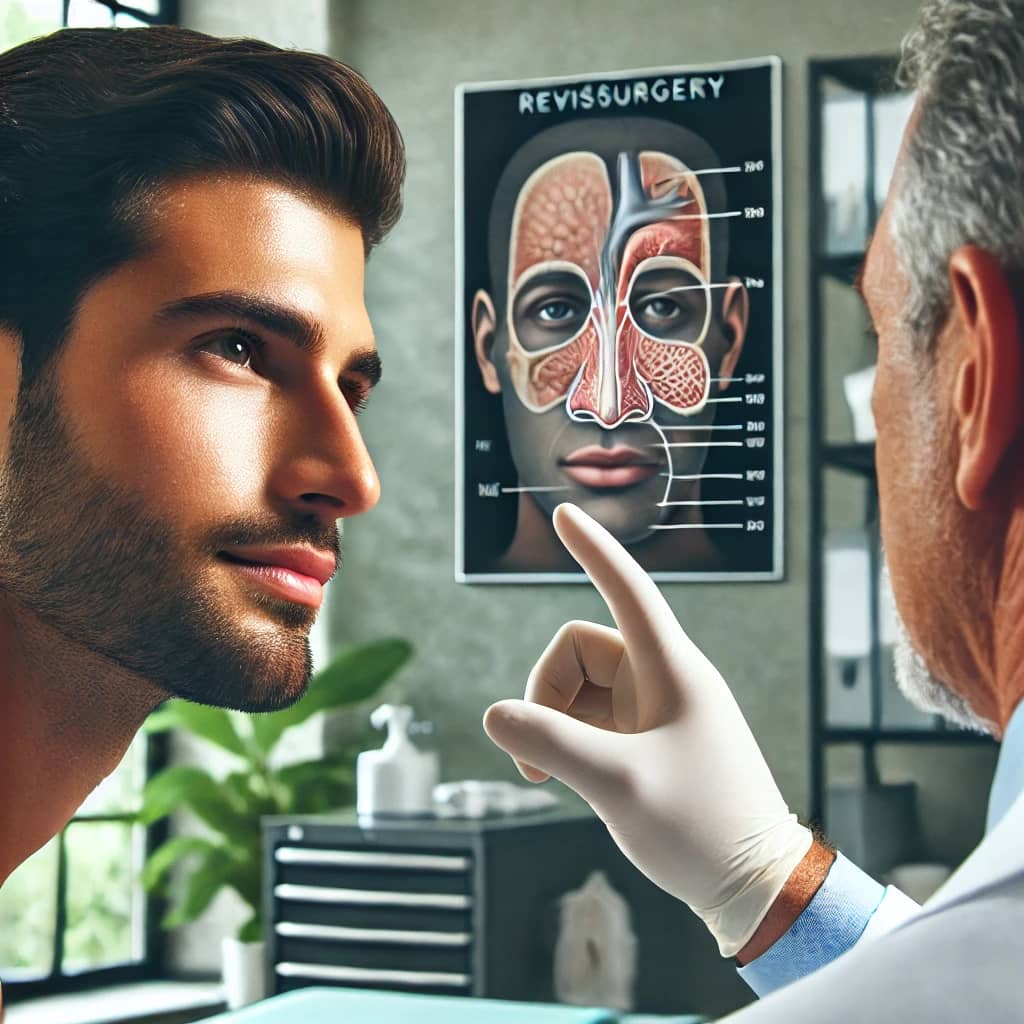بهترین دکتر برای ترمیم بینی گوشتی جراحی ترمیمی بینی